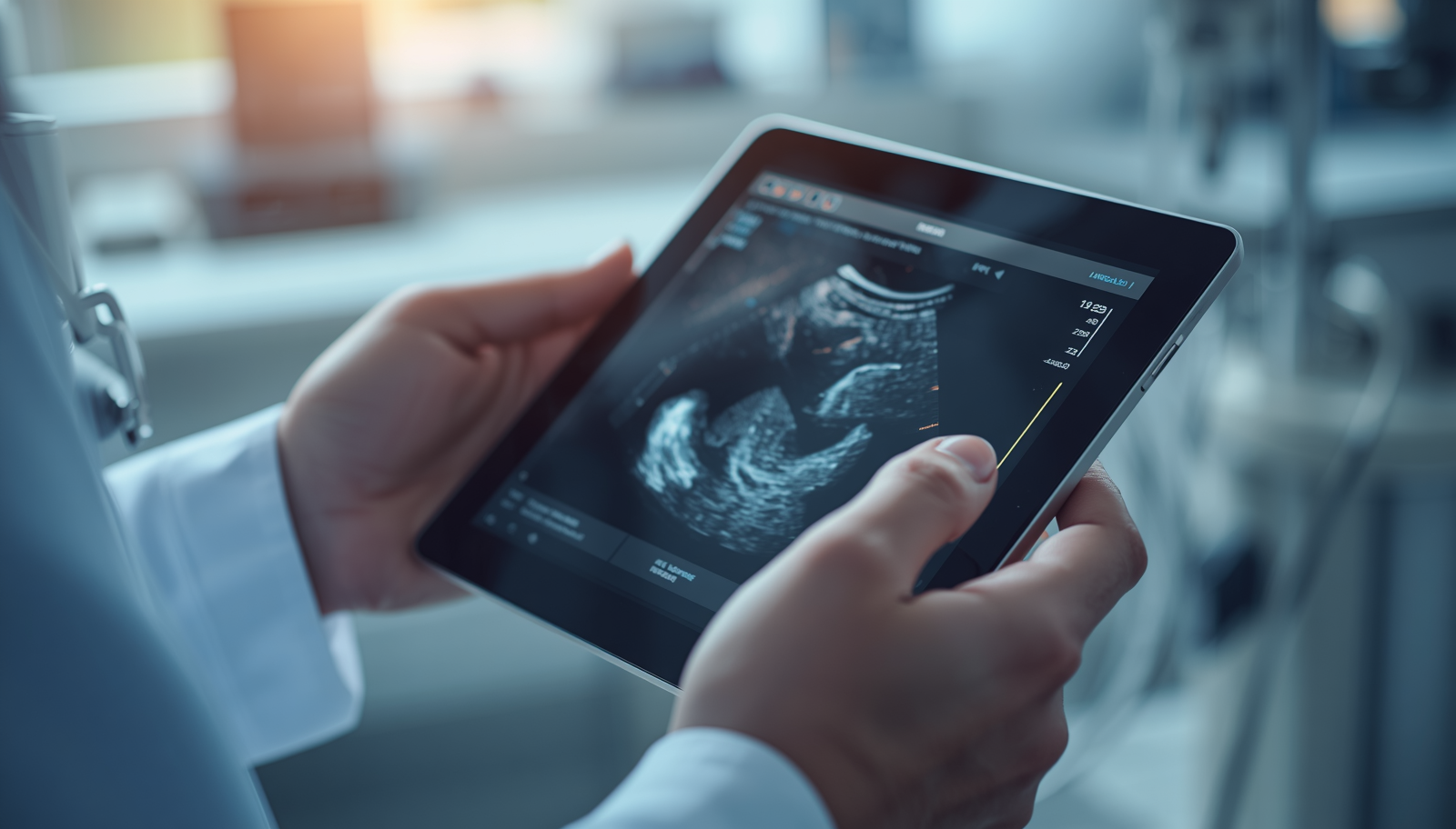 Ultrasound keepsake enhancement example